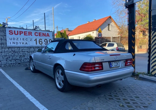 Mercedes-Benz SL cena 89000 przebieg: 98000, rok produkcji 2000 z Kraków małe 191